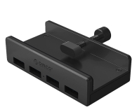 Orico USB-A - 4x USB-A 3.0 - czarny (na zacisk, do biurka) - 1343432 - zdjęcie 2